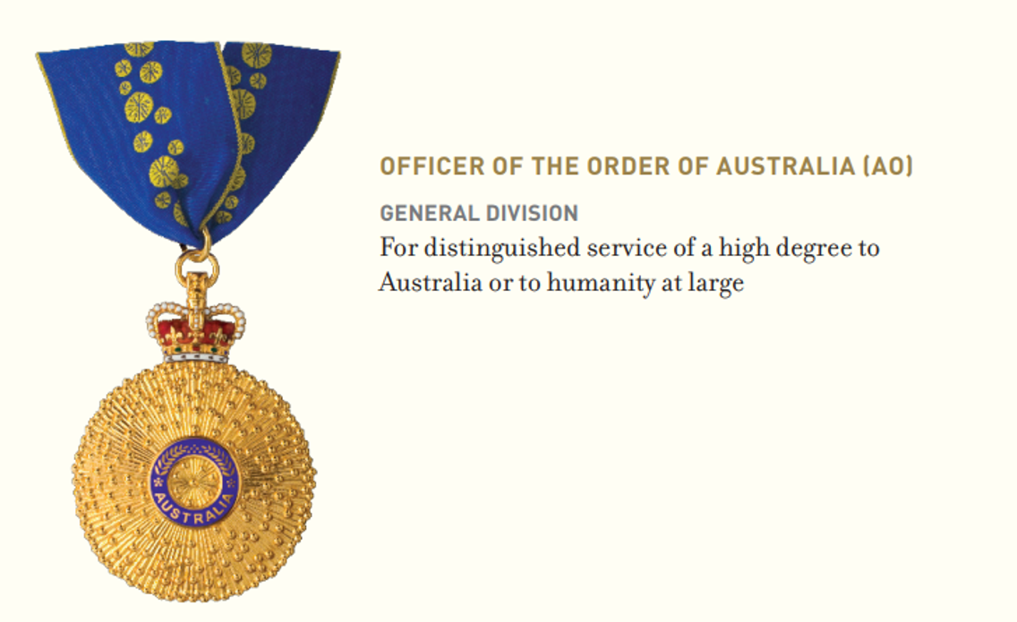 Order of Australia Medal