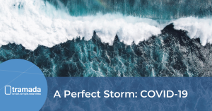 2 walls of waves crashing